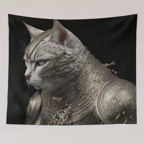 Item preview, Cat Knight V2 designed and sold by GummywormDesign.