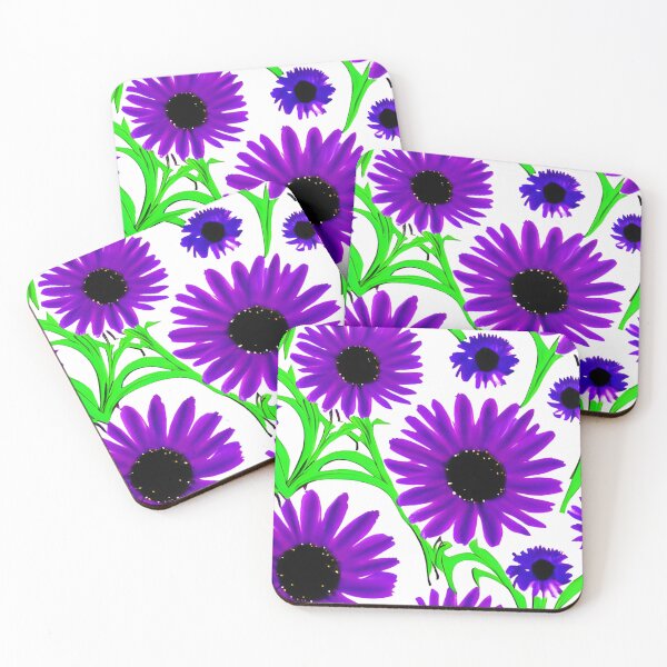 Item preview, Purple Daisy Floral designed and sold by The Love Quill.
