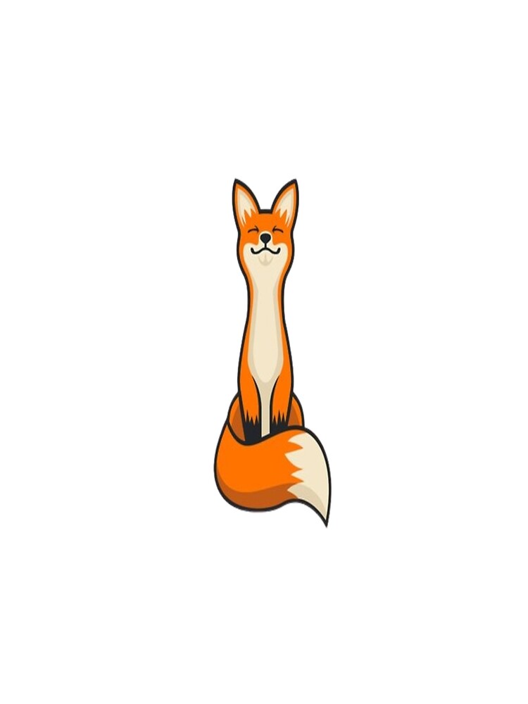 Thumbnail 5 of 5, A-Line Dress, Happy fox designed and sold by RouxMain28.