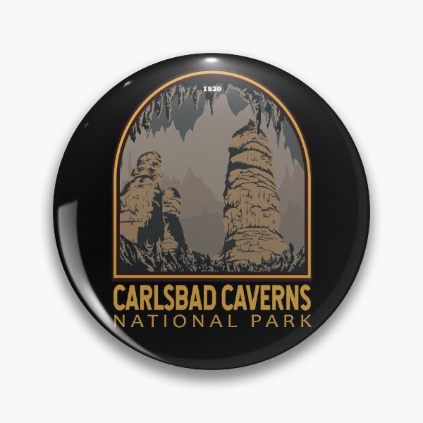 Item preview, Carlsbad Caverns National Park Vintage Emblem designed and sold by KrisSidDesigns.