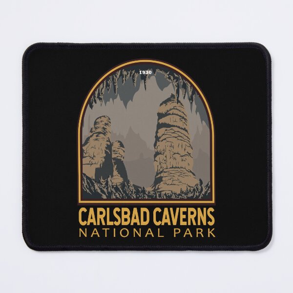 Item preview, Carlsbad Caverns National Park Vintage Emblem designed and sold by KrisSidDesigns.
