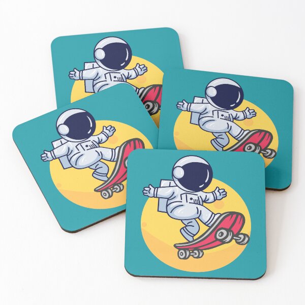 Item preview, Skateboarding Astronaut designed and sold by ramazis.