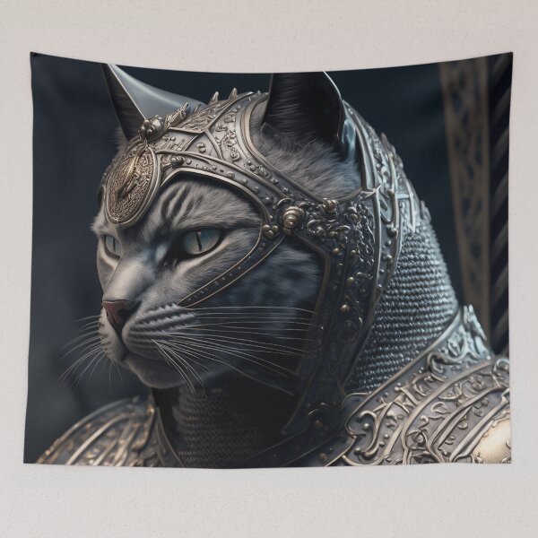 Item preview, Cat Knight V3 designed and sold by GummywormDesign.