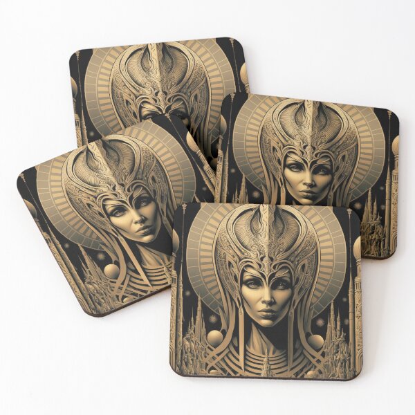 Item preview, Futuristic Goddess Nr. 62 designed and sold by thesupremewiz.