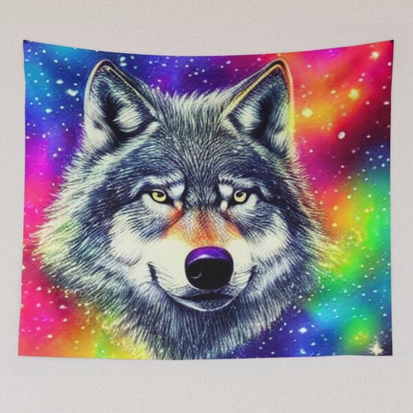 Item preview, Galaxy Wolf 8 designed and sold by MMwolfdogden.