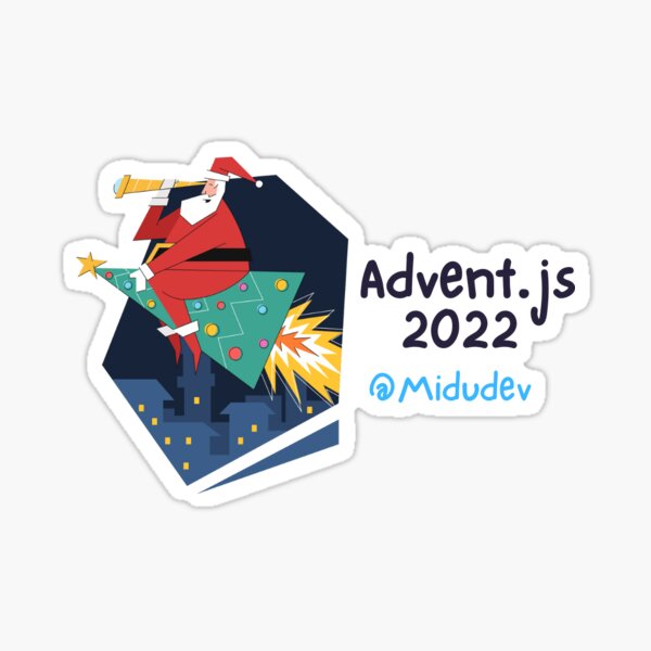 Advent.js 2022 Sticker