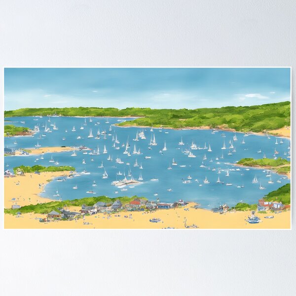 Item preview, Martha's Vineyard MA designed and sold by AIGeneratedArts.