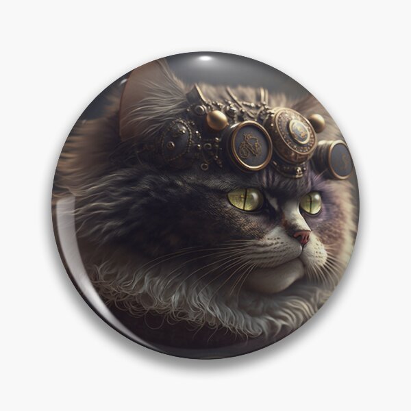 Item preview, Steampunk Cat V1 designed and sold by GummywormDesign.