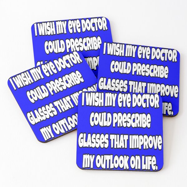 Item preview, Senior Citizen Funny Humor I Wish My Eye Doctor Could Prescribe Glasses  designed and sold by fantasticdesign.