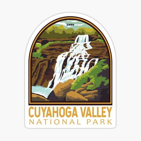 Item preview, Cuyahoga Valley National Park Vintage Emblem designed and sold by KrisSidDesigns.