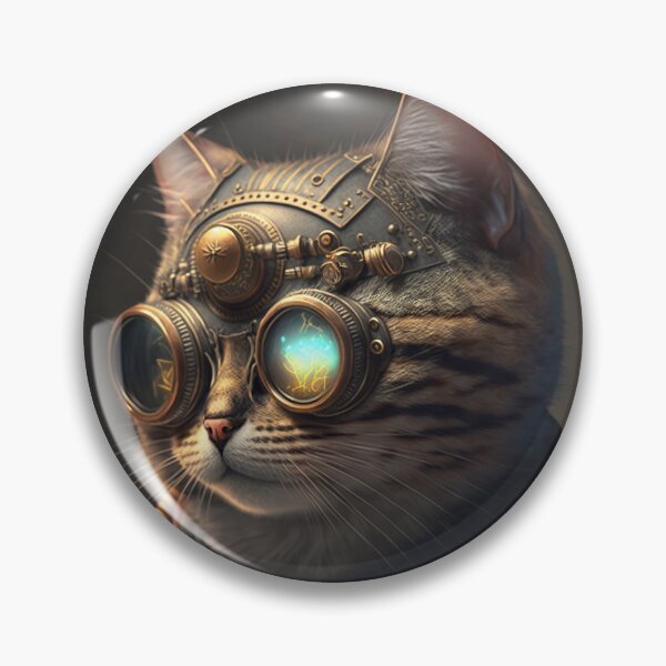 Item preview, Steampunk Cat V3 designed and sold by GummywormDesign.