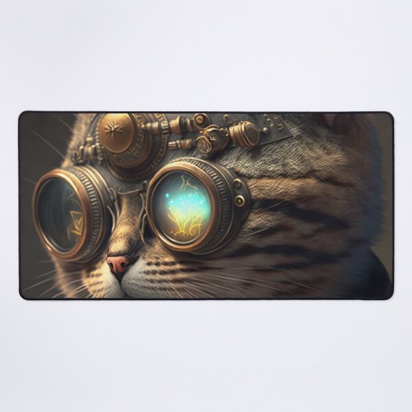 Item preview, Steampunk Cat V3 designed and sold by GummywormDesign.