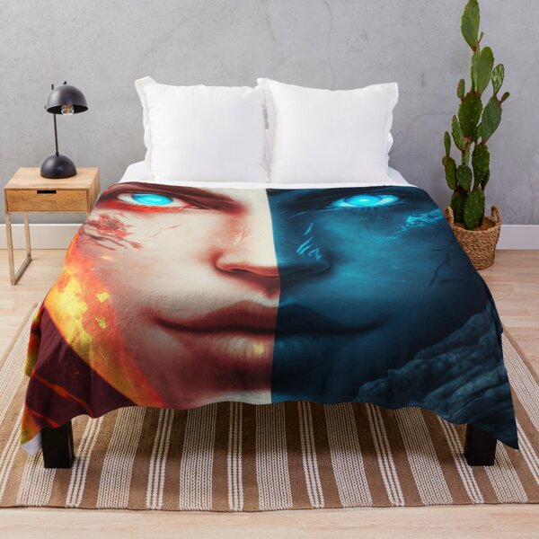Item preview, Viking Female Clash of Fire and Ice designed and sold by AICreateWorlds.