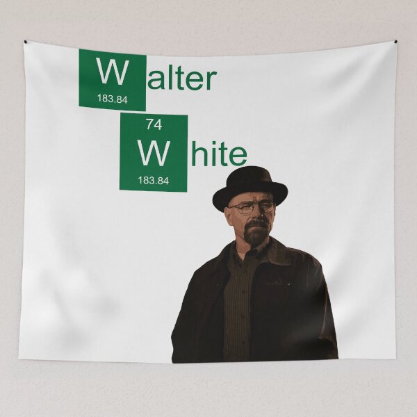 Item preview, Walter White Breaking Bad Periodic table design designed and sold by cjd1017.