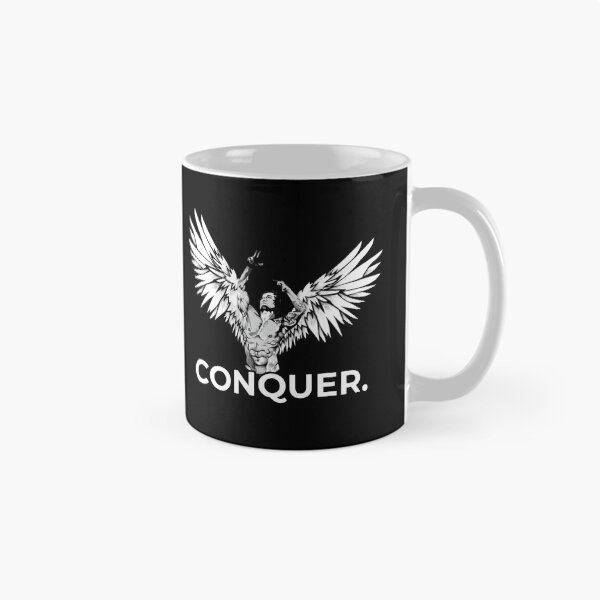 Item preview, Zyzz Conquer Motivational Gym Workout Design - Bodybuilding Inspiration Mirin Active Weightlifting designed and sold by epicmemeshirts1.
