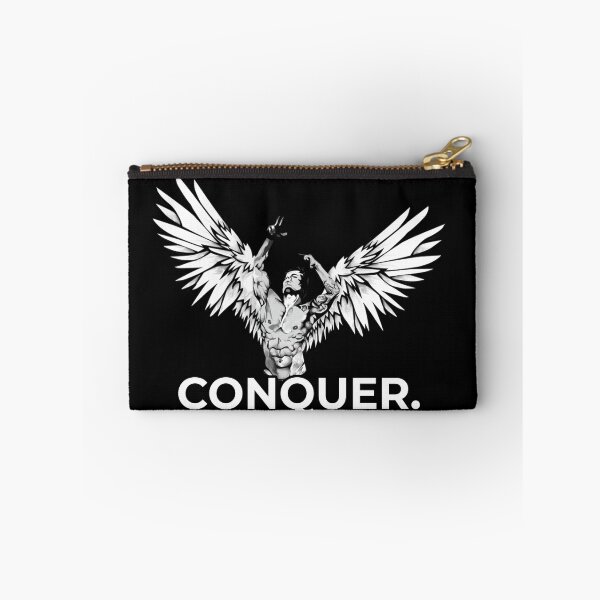 Item preview, Zyzz Conquer Motivational Gym Workout Design - Bodybuilding Inspiration Mirin Active Weightlifting designed and sold by epicmemeshirts1.