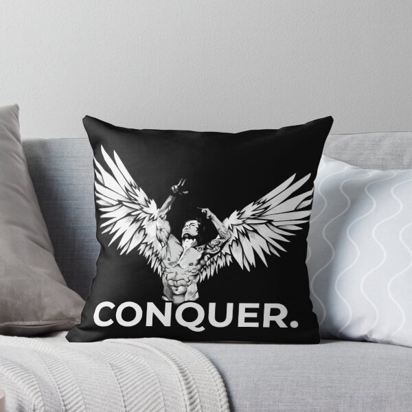 Item preview, Zyzz Conquer Motivational Gym Workout Design - Bodybuilding Inspiration Mirin Active Weightlifting designed and sold by epicmemeshirts1.
