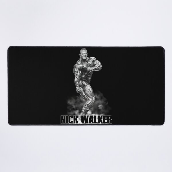 Item preview, Nick Walker Triceps Pose Bodybuilder BW designed and sold by almeapparel.
