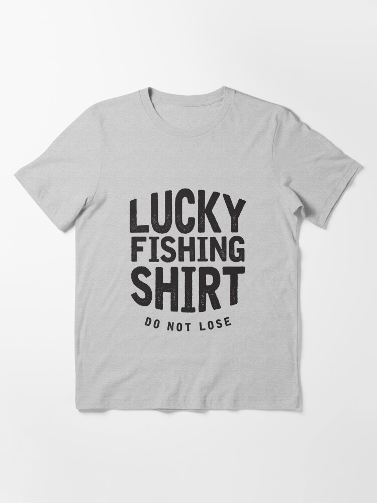 LUCKY FISHING SHIRT Fisherman Funny Mens L/S Baseball T-Shirt $22.34 -  PicClick AU