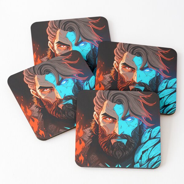 Item preview, Artistic Viking Frost and Fire designed and sold by AICreateWorlds.