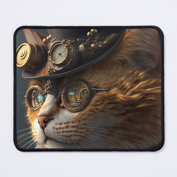Item preview, Steampunk Cat V4 designed and sold by GummywormDesign.