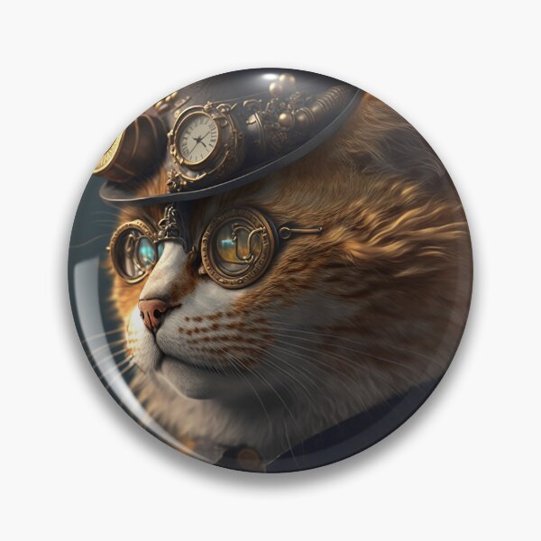 Item preview, Steampunk Cat V4 designed and sold by GummywormDesign.