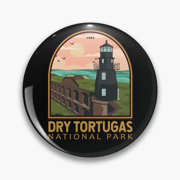 Item preview, Dry Tortugas National Park Vintage Emblem designed and sold by KrisSidDesigns.