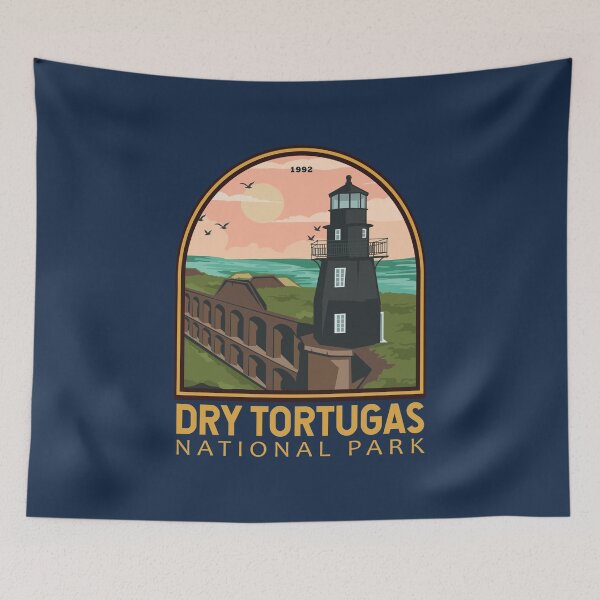 Item preview, Dry Tortugas National Park Vintage Emblem designed and sold by KrisSidDesigns.