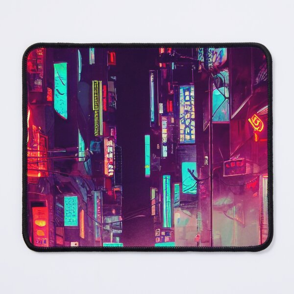 Item preview, Vibrant Cyberpunk City designed and sold by AICreateWorlds.