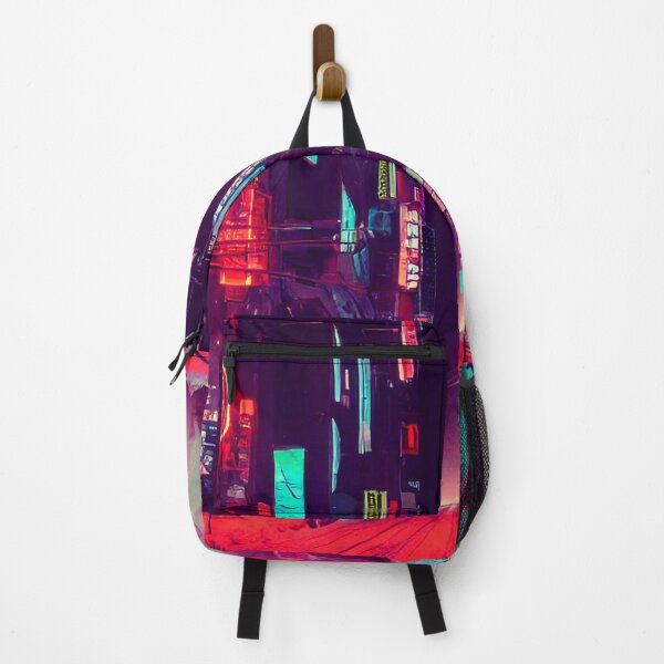 Item preview, Vibrant Cyberpunk City designed and sold by AICreateWorlds.