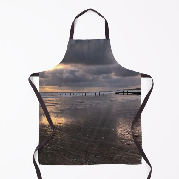 Item preview, December sunrise reflected on wet sand designed and sold by Violaman.