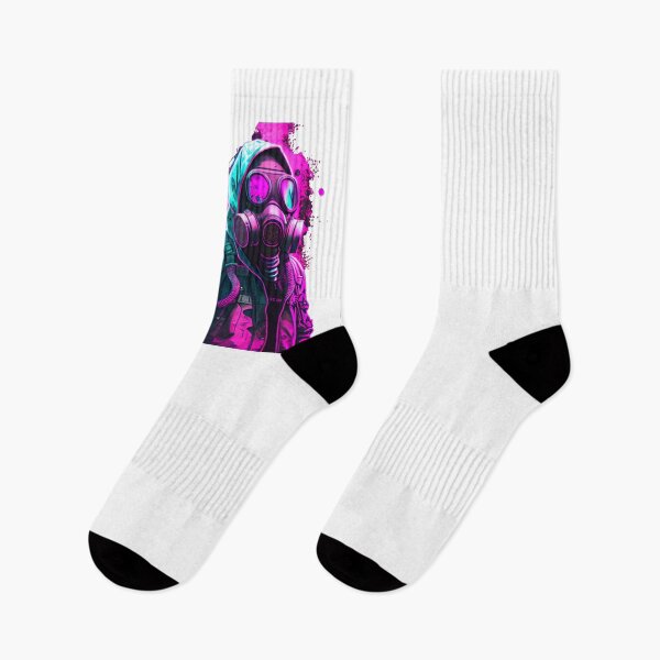 Item preview, Vaporwave Gas Mask Urban Style  designed and sold by HiggsMonaghan.