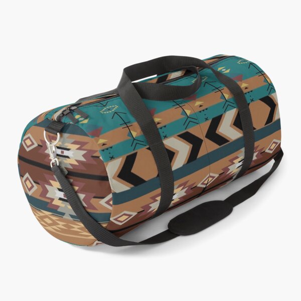 Item preview, Southwestern Aztec In Blues, Browns and Mauve designed and sold by handsoftime2020.
