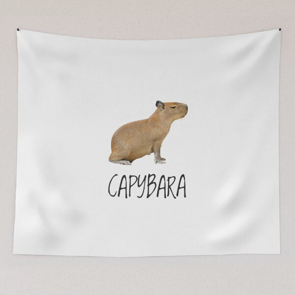 Item preview, Sweet Capybara graphic project designed and sold by kubkits.