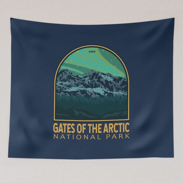 Item preview, Gates of the Arctic National Park Vintage Emblem designed and sold by KrisSidDesigns.