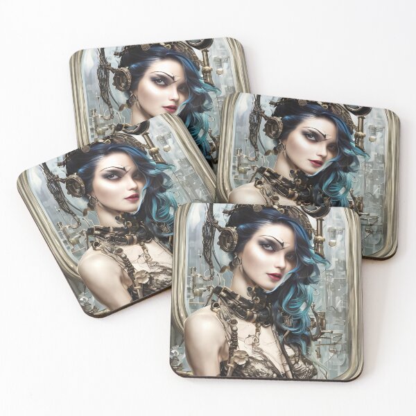 Item preview, Ava Steampunk Girl Portrait  designed and sold by Kamiri.