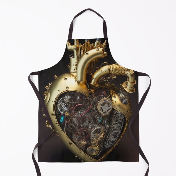 Item preview, Cartoon Steampunk Heart designed and sold by GummywormDesign.