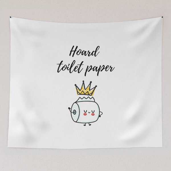 Item preview, Toilet paper king designed and sold by lonelyflight.