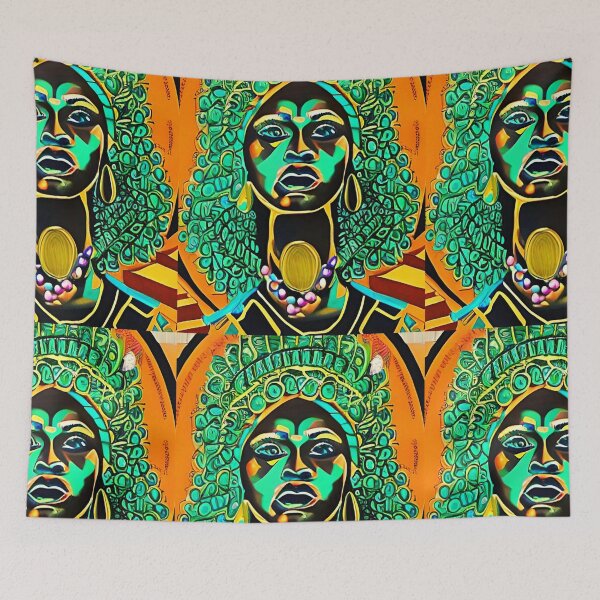 Item preview, Black Woman Earth Aura designed and sold by LoveLightGifts.
