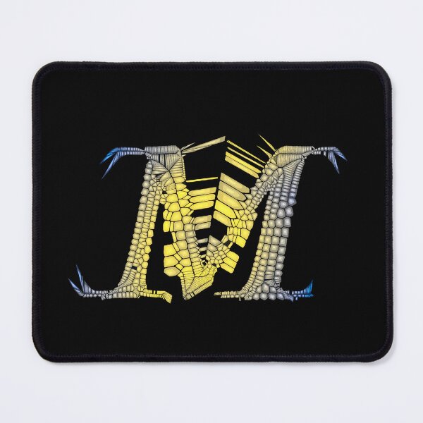 Item preview, Dragon Letters M designed and sold by Mary Holstege.