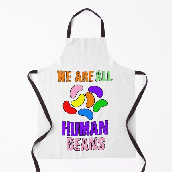 Item preview, We are all human beans - colorful text designed and sold by abudesigner.