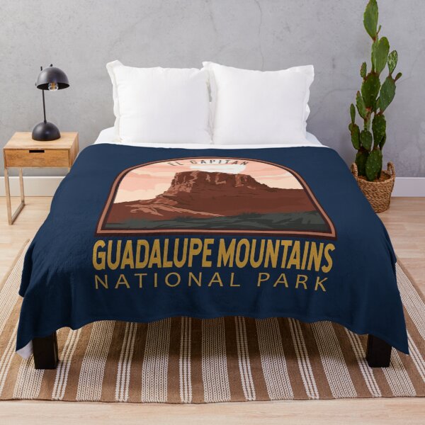 Item preview, Guadalupe Mountains National Park El Capitan Vintage Emblem designed and sold by KrisSidDesigns.