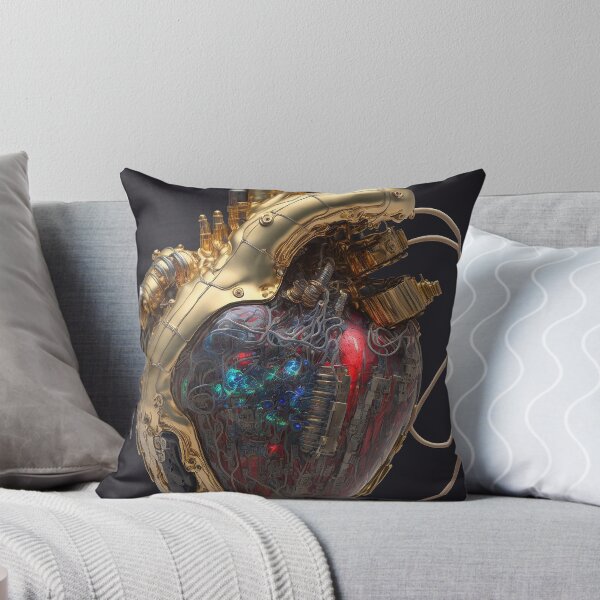 Item preview, Steampunk Gold Heart designed and sold by GummywormDesign.