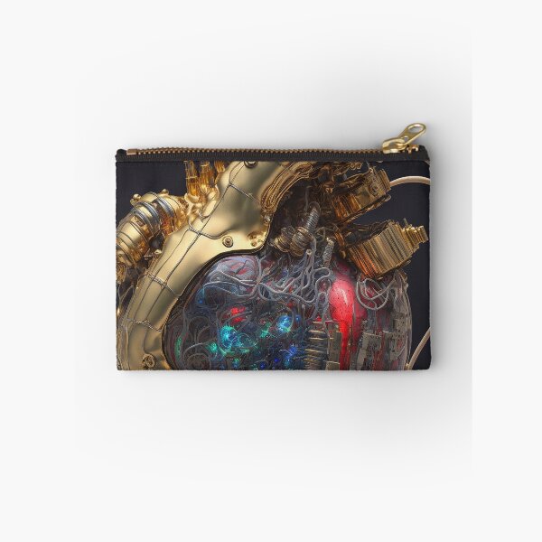 Item preview, Steampunk Gold Heart designed and sold by GummywormDesign.
