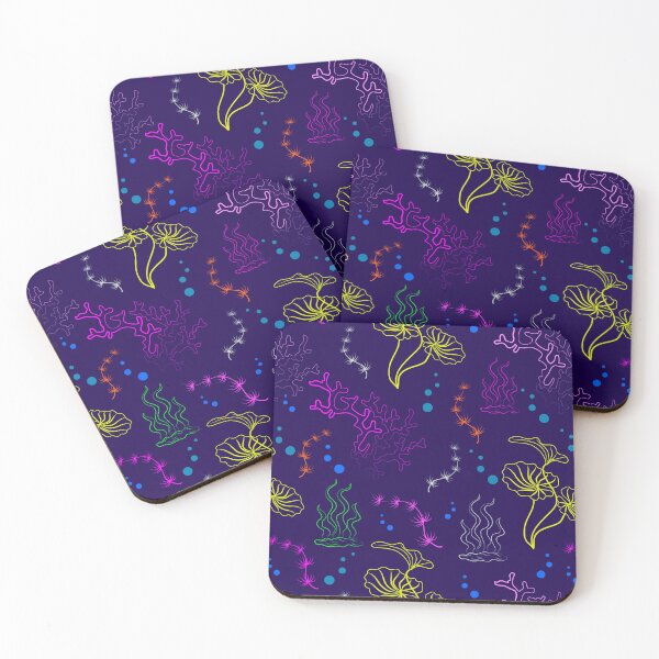 Item preview, Seaweed Coral Ocean Sea Bubbles  designed and sold by ChristinasMess.