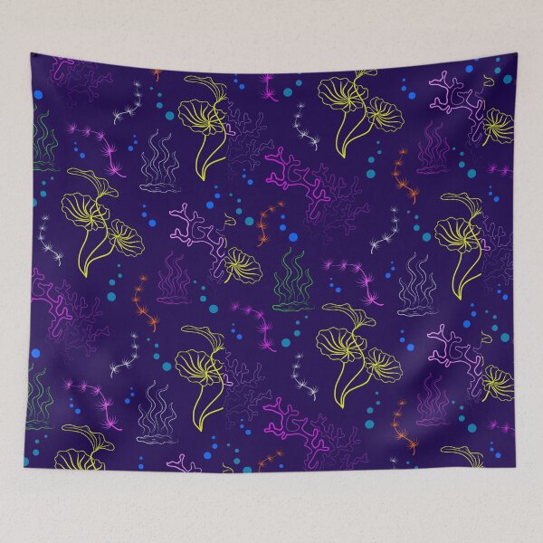 Item preview, Seaweed Coral Ocean Sea Bubbles  designed and sold by ChristinasMess.