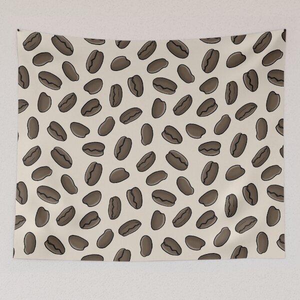 Item preview, Coffee Bean Pattern designed and sold by CreativeDraws42.