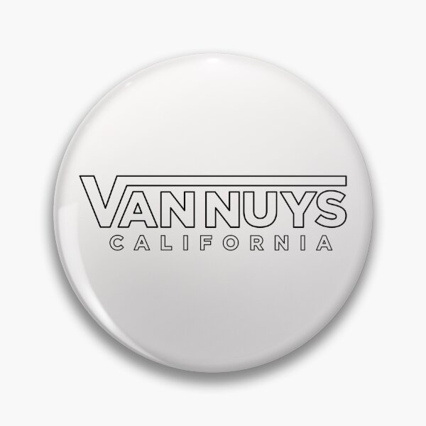 Item preview, Van Nuys California - Black Outline designed and sold by PEK1787.