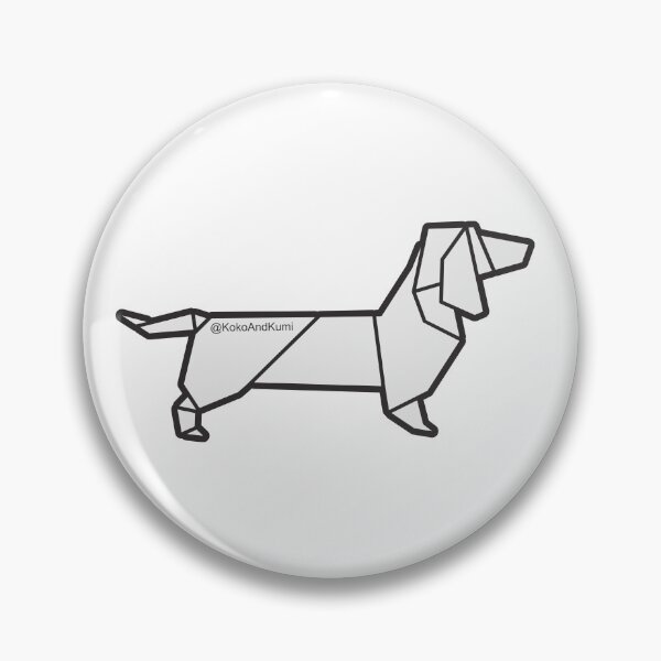 Item preview, Origami Dachshund designed and sold by KokoAndKumi.