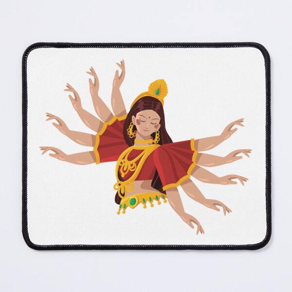 Item preview, Indian Goddess Durga designed and sold by Ngraved06.